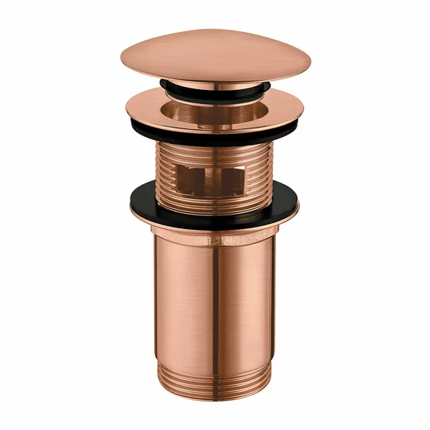 Accesorii baie - Ventil lavoar Click-Clack Omnires cupru periat