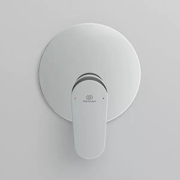 Baterie dus incastrata Ideal Standard Cerafine O crom lucios cu corp ingropat [5]