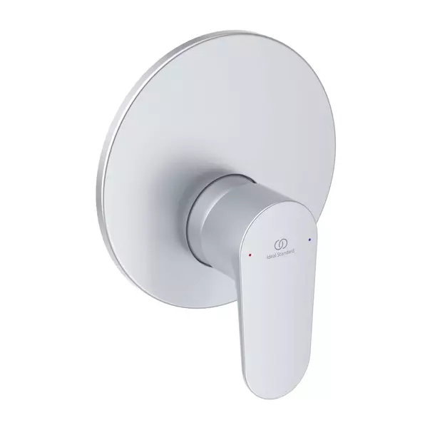 Baterii baie - Baterie dus incastrata Ideal Standard Cerafine O argintiu mat cu corp ingropat