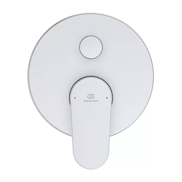 Baterie cada - dus incastrata Ideal Standard Cerafine O argintiu mat cu corp ingropat [2]