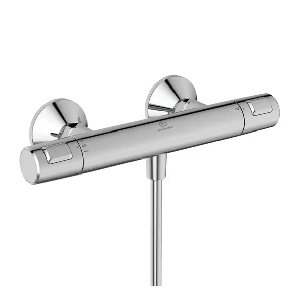 Baterie dus termostatata Ideal Standard Ceratherm T25 crom lucios cu set de dus cu bara 90 cm [4]