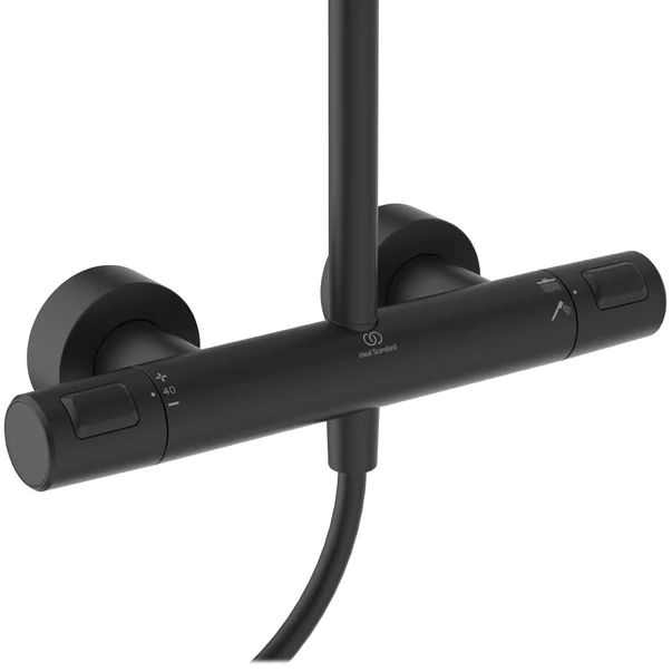 Coloana de dus termostatata negru mat Ideal Standard Ceratherm T25+ [10]