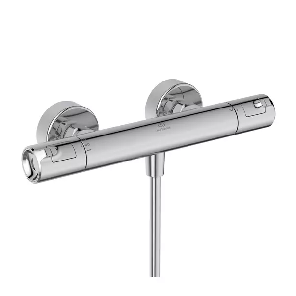 Baterie dus termostatata Ideal Standard Ceratherm T50 crom lucios cu set de dus cu bara 60 cm [5]