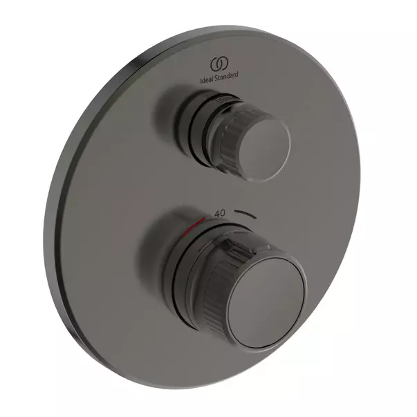 Baterii baie - Baterie dus incastrata Ideal Standard Ceratherm Navigo gri Magnetic Grey fara corp ingropat