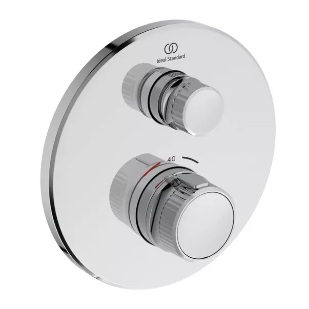 Baterii baie - Baterie dus incastrata Ideal Standard Ceratherm Navigo crom lucios fara corp ingropat