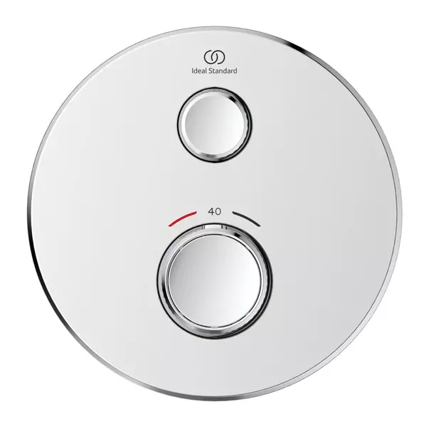 Baterie dus incastrata Ideal Standard Ceratherm Navigo crom lucios fara corp ingropat [7]