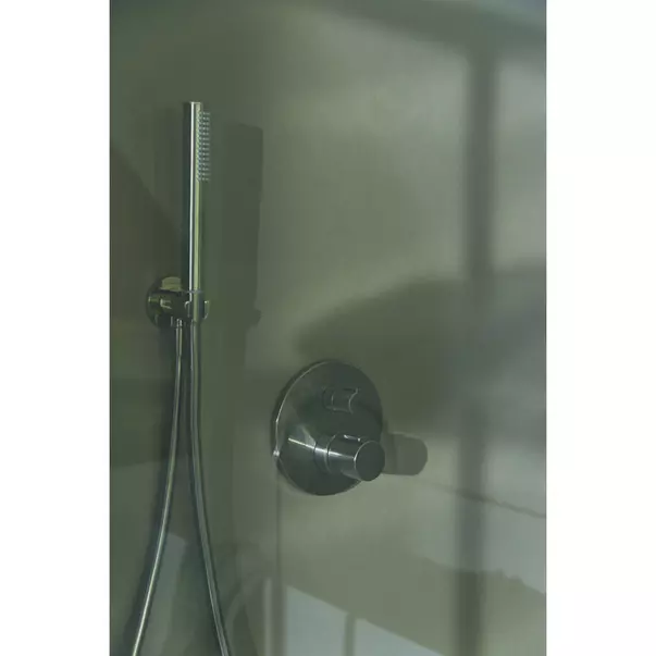 Baterie dus incastrata Ideal Standard Ceratherm Navigo argintiu Silver Storm fara corp ingropat [3]