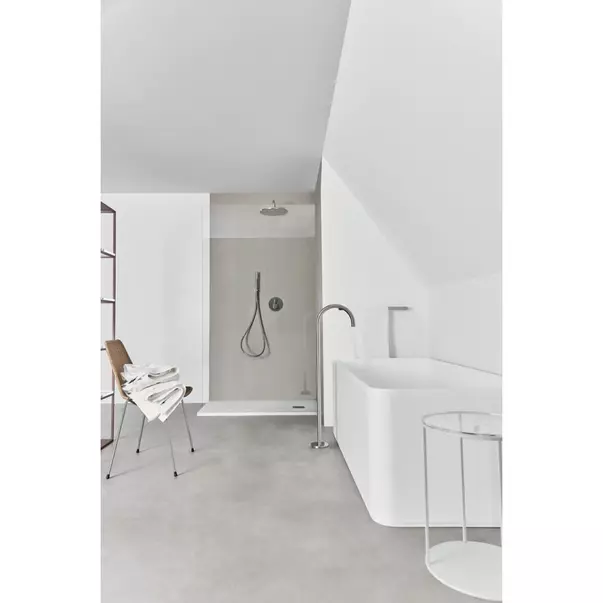 Baterie dus incastrata Ideal Standard Ceratherm Navigo argintiu Silver Storm fara corp ingropat [5]
