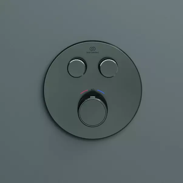 Baterie dus incastrata Ideal Standard Ceratherm Navigo fara corp ingropat gri Magnetic Grey [4]