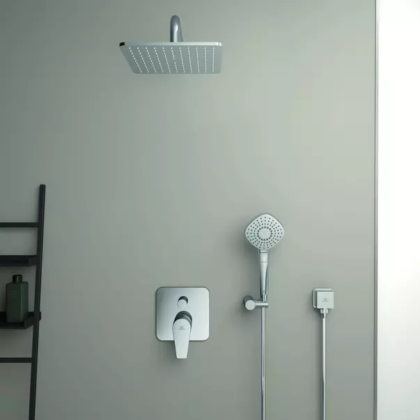 Baterie cada - dus incastrata Ideal Standard Cerafine D crom lucios fara corp ingropat [4]