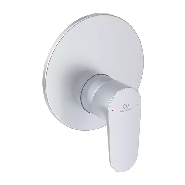 Baterii baie - Baterie dus incastrata Ideal Standard Cerafine O argintiu mat fara corp ingropat