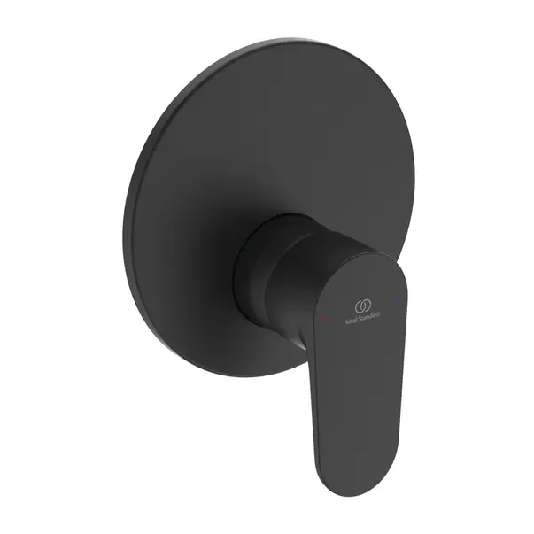 Baterii baie - Baterie dus incastrata Ideal Standard Cerafine O negru mat fara corp ingropat