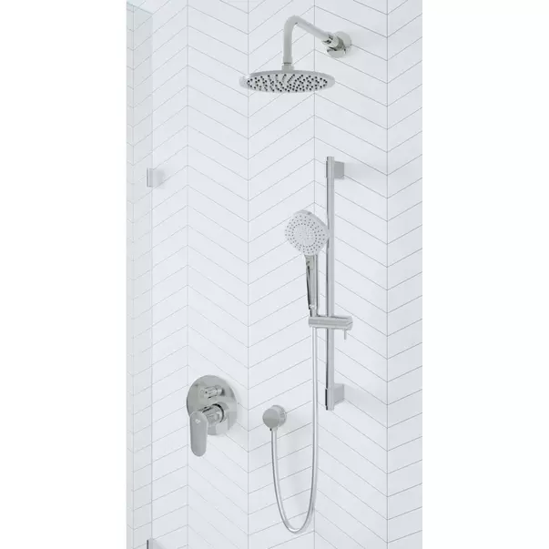 Baterie cada - dus incastrata Ideal Standard Cerafine O crom lucios fara corp ingropat [3]