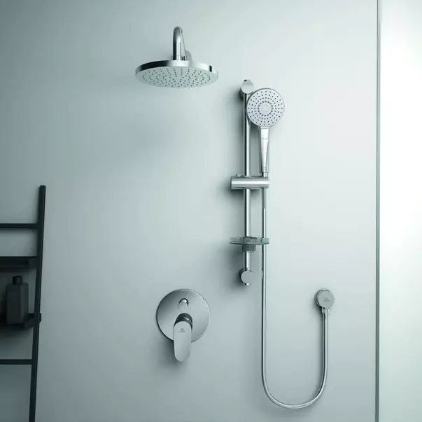 Baterie cada - dus incastrata Ideal Standard Cerafine O crom lucios fara corp ingropat [6]