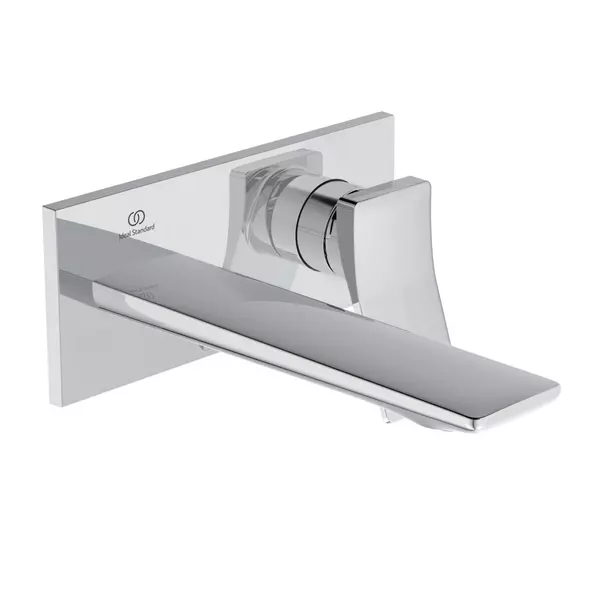 Baterii baie - Baterie lavoar incastrata Ideal Standard Atelier Conca 180 crom lucios fara corp ingropat