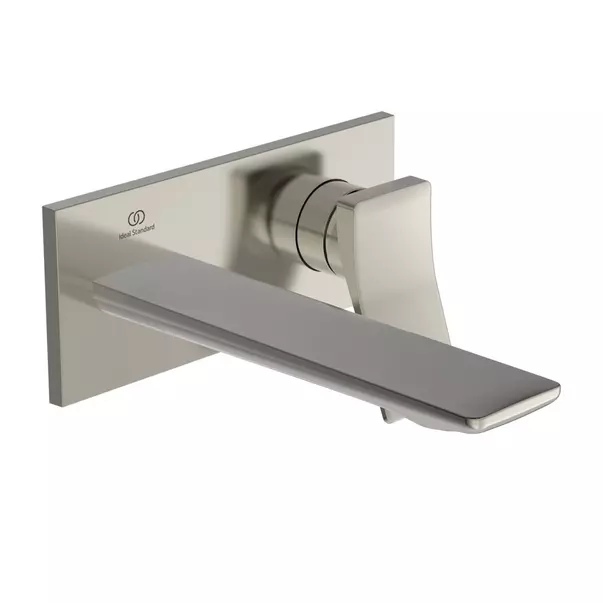 Baterie lavoar incastrata Ideal Standard Atelier Conca 180 argintiu Silver Storm fara corp ingropat [2]
