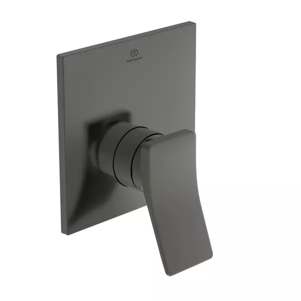Baterii baie - Baterie dus incastrata Ideal Standard Atelier Conca gri Magnetic Grey fara corp ingropat