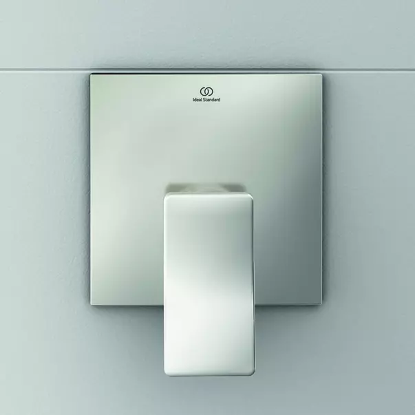 Baterie dus incastrata Ideal Standard Atelier Conca argintiu Silver Storm fara corp ingropat [4]