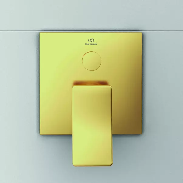Baterie cada - dus incastrata Ideal Standard Atelier Conca auriu periat fara corp ingropat [3]