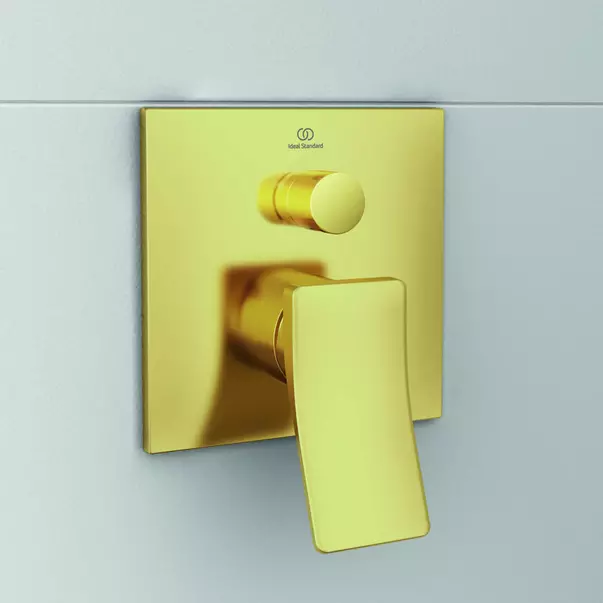 Baterie cada - dus incastrata Ideal Standard Atelier Conca auriu periat fara corp ingropat [5]