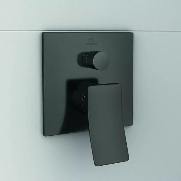 Baterie cada - dus incastrata Ideal Standard Atelier Conca gri Magnetic Grey fara corp ingropat [5]