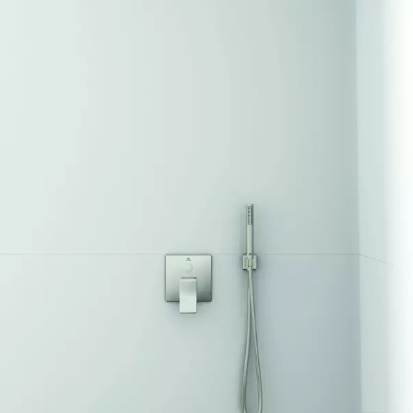 Baterii cada - Baterie cada - dus incastrata Ideal Standard Atelier Conca argintiu Silver Storm fara corp ingropat
