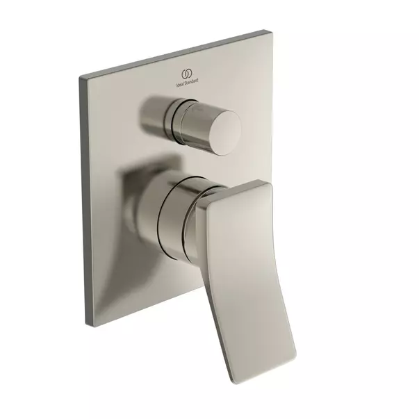 Baterie cada - dus incastrata Ideal Standard Atelier Conca argintiu Silver Storm fara corp ingropat [2]