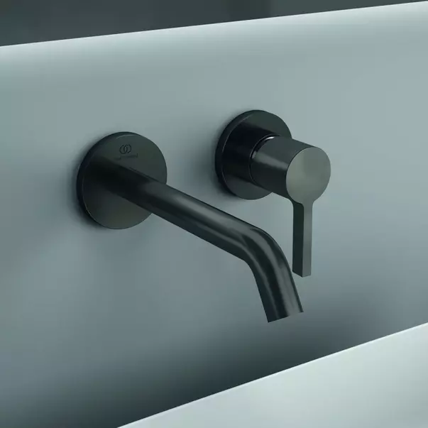 Baterii baie - Baterie lavoar incastrata Ideal Standard Atelier Joy pipa 18 cm gri Magnetic Grey