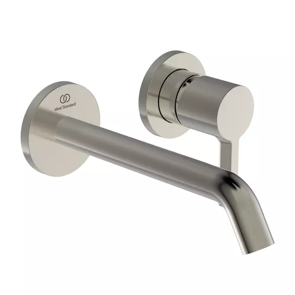 Baterii baie - Baterie lavoar incastrata Ideal Standard Atelier Joy pipa 18 cm argintiu Silver Storm