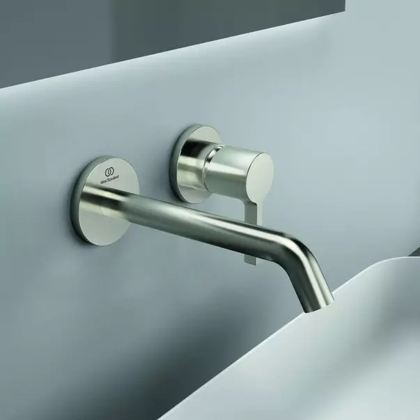 Baterie lavoar incastrata Ideal Standard Atelier Joy pipa 18 cm argintiu Silver Storm [6]