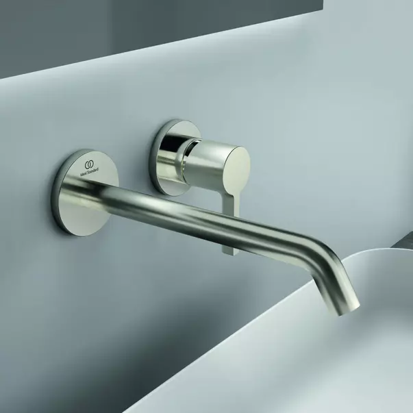 Baterie lavoar incastrata Ideal Standard Atelier Joy pipa 22.5 cm argintiu Silver Storm [4]
