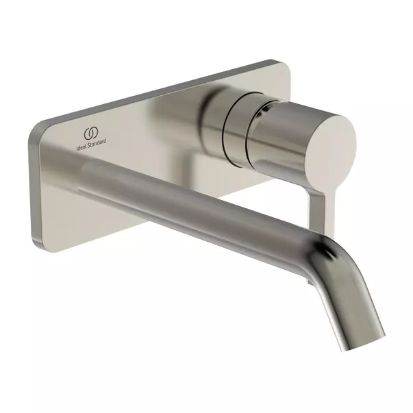 Baterii baie - Baterie lavoar incastrata Ideal Standard Atelier Joy argintiu Silver Storm pipa 18 cm