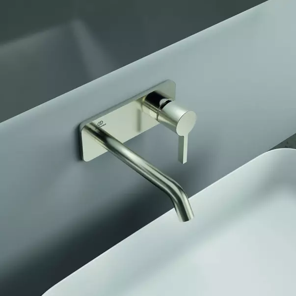 Baterie lavoar incastrata Ideal Standard Atelier Joy argintiu Silver Storm pipa 18 cm [4]