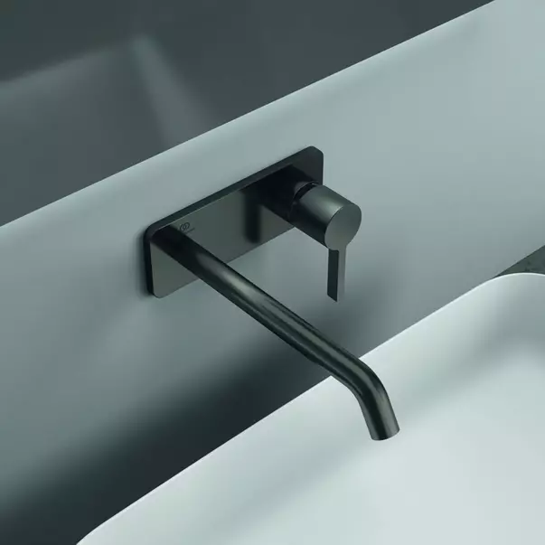 Baterie lavoar incastrata Ideal Standard Atelier Joy gri Magnetic Grey pipa 22 cm [7]