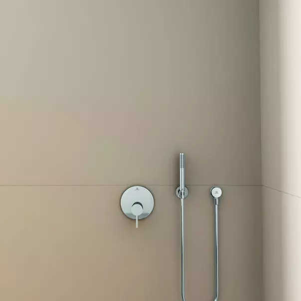 Baterie dus incastrata Ideal Standard Atelier Joy crom lucios fara corp ingropat [3]