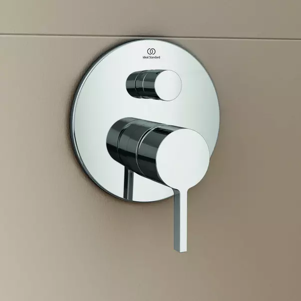 Baterie cada - dus incastrata Ideal Standard Atelier Joy crom lucios fara corp ingropat [5]