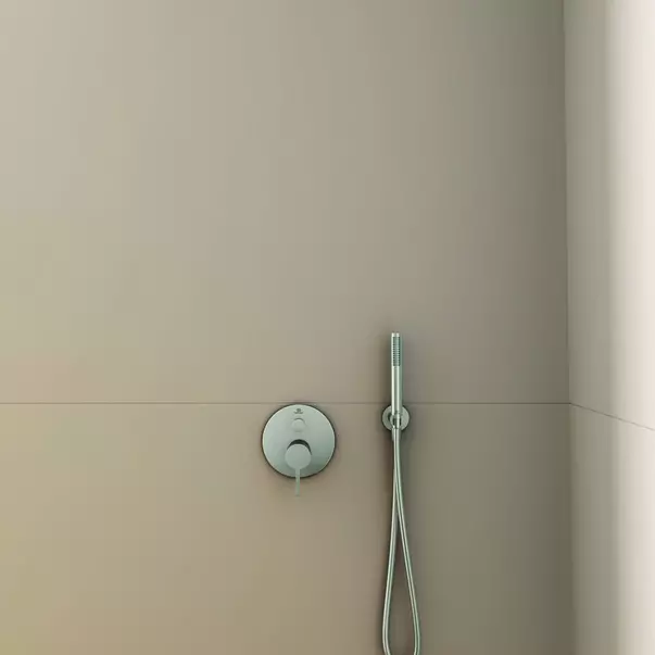 Baterie cada - dus incastrata Ideal Standard Atelier Joy argintiu Silver Storm fara corp ingropat [3]