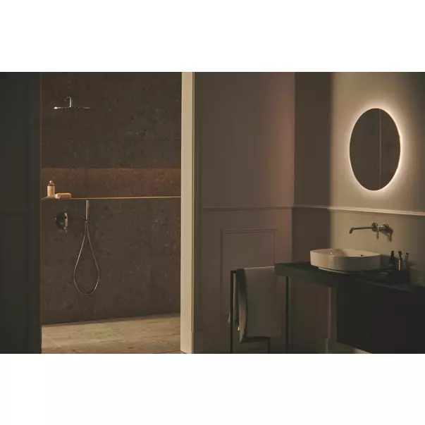 Baterie cada - dus incastrata Ideal Standard Atelier Joy argintiu Silver Storm fara corp ingropat [5]
