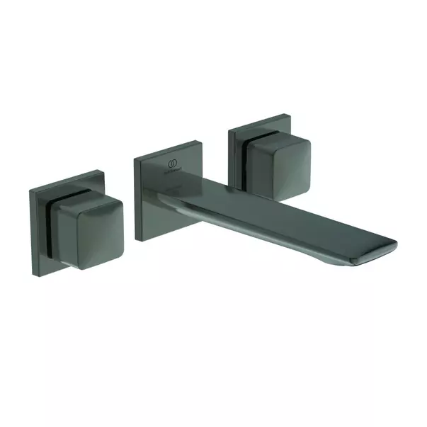Baterii baie - Baterie lavoar incastrata Ideal Standard Atelier Conca 180 gri Magnetic Grey cu corp ingropat