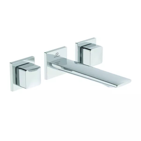 Baterii baie - Baterie lavoar incastrata Ideal Standard Atelier Conca 180 crom lucios cu corp ingropat