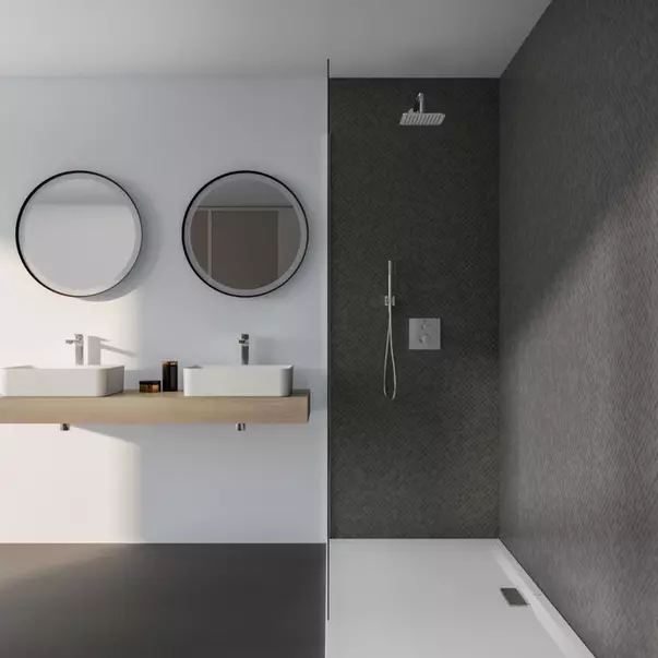 Baterie cada - dus incastrata Ideal Standard Ceratherm C100 crom lucios fara corp ingropat [3]