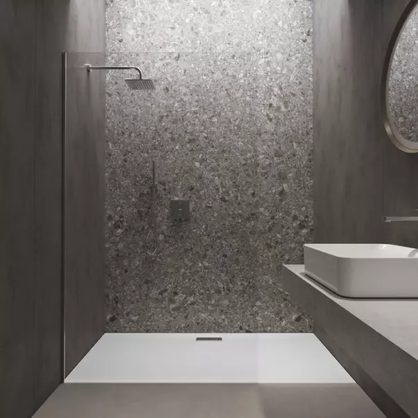 Baterie cada - dus incastrata Ideal Standard Ceratherm C100 crom lucios fara corp ingropat [4]