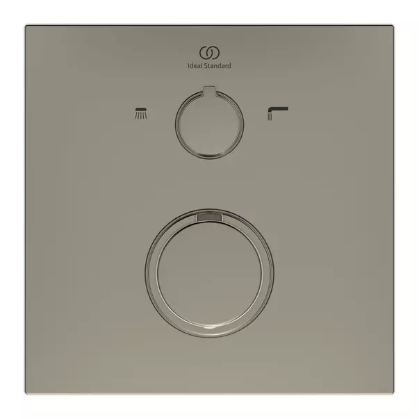 Baterie cada - dus incastrata Ideal Standard Ceratherm C100 argintiu Silver Storm fara corp ingropat [5]