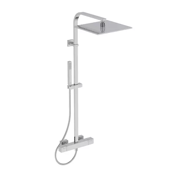 Coloana de dus cu termostat Ideal Standard Ceratherm C100 crom lucios palarie 1 functie [2]