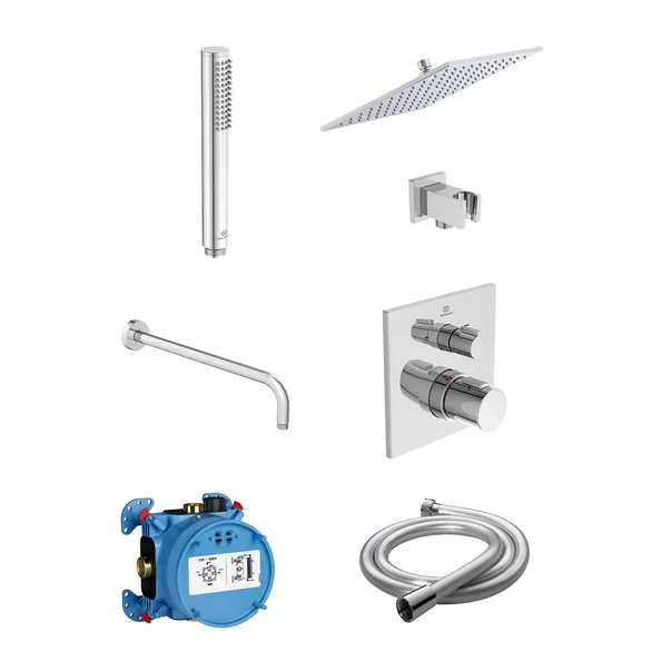 Sistem de dus incastrat Ideal Standard Ceratherm C100 crom lucios [2]