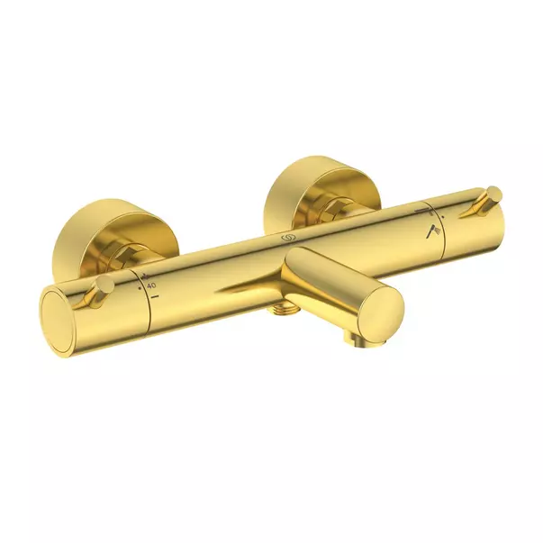 Baterii cada - Baterie cada - dus termostatata Ideal Standard Ceratherm T125 auriu periat