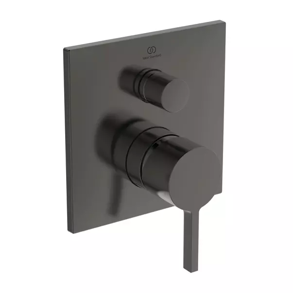 Baterii cada - Baterie cada - dus Ideal Standard Atelier Joy Neo gri Magnetic Grey fara corp ingropat