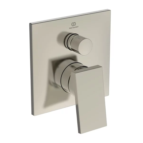 Baterii baie - Baterie cada - dus incastrata Ideal Standard Atelier Extra argintiu Silver Storm fara corp ingropat