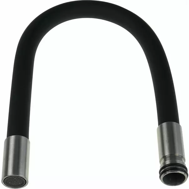Pipa flexibila pentru baterii bucatarie Deante Luno negru/inox [1]