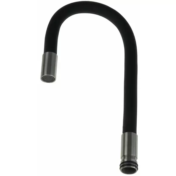 Pipa flexibila pentru baterii bucatarie Deante Luno negru/inox [2]